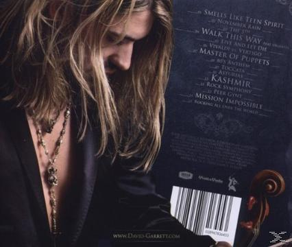 Albumcover. Mann mit langen Haaren, der nach unten schaut. Geige im Hintergrund. Text und Titel.