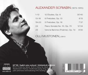 Album-Rückseite mit einem Mann, der nach oben schaut, Text und Titelliste.