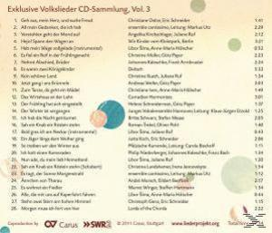 Kirchschlager/Trekel/Oelze/Amarcord - Volkslieder Vol.3  - (CD)