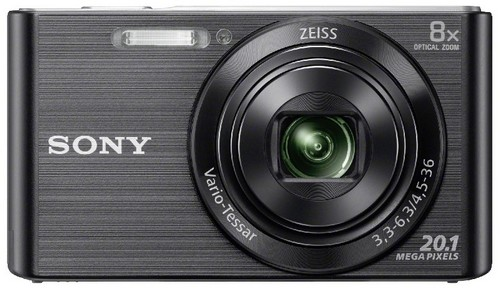 Cámara Sony Cybershot dscw830 negro 20mp hd kit con funda y tarjeta sd de 8 gb camara digital kw830bb 20.1mp 8gb dscw830b compacta 20.1 zoom 8x black w830 201 12.3 5152 3864 80 3200 2.7