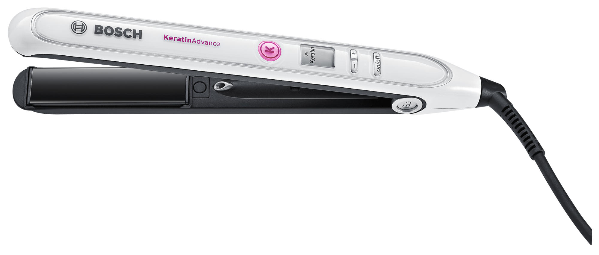 Bosch Plancha Pelo alisadora phs5987 de brilliantcare advance 37w keratinadvance 37 placas anodizadas y flotantes ionización revestimiento temperatura 200ºc 5987