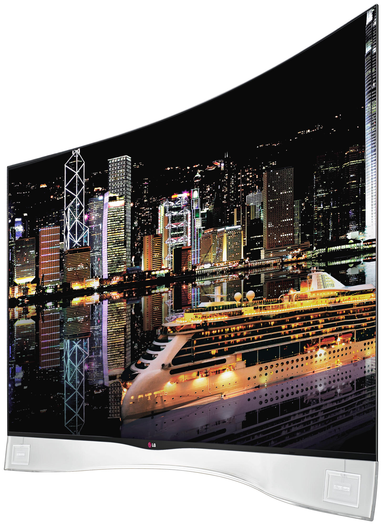 TV LED 55" - LG 55EA980V Curva, Smart TV 4,0, WiFi, 3D, Tecnología WRGB