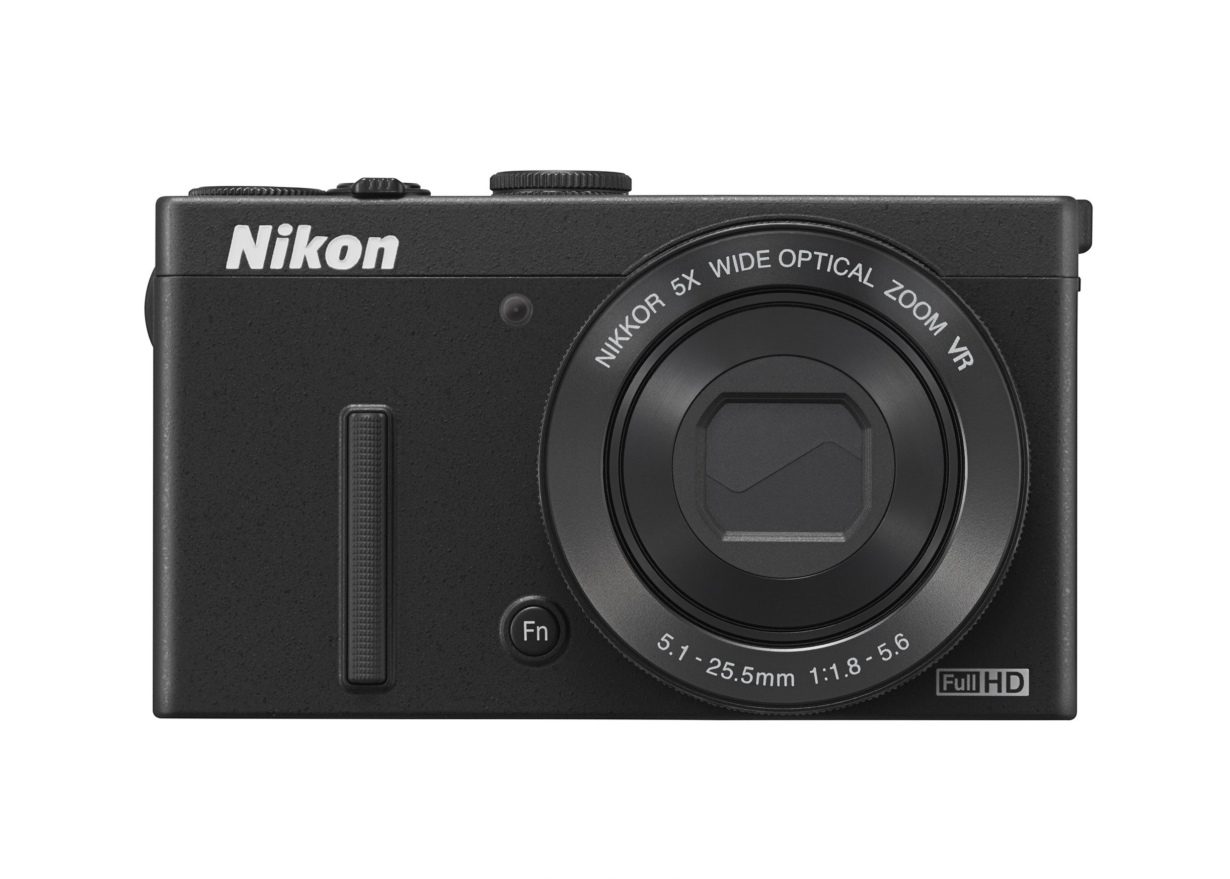 NIKON Coolpix P 340 schwarz Kompaktkamera Schwarz, 5x opt. Zoom, TFT-LCD, WLAN