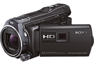 Videocámara - Sony HDR-PJ810EB Negra, Full HD, Proyector incorporado