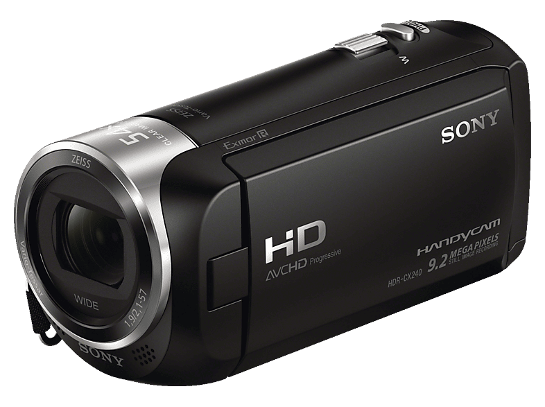 SONY HDR-CX240E Zwart | MediaMarkt