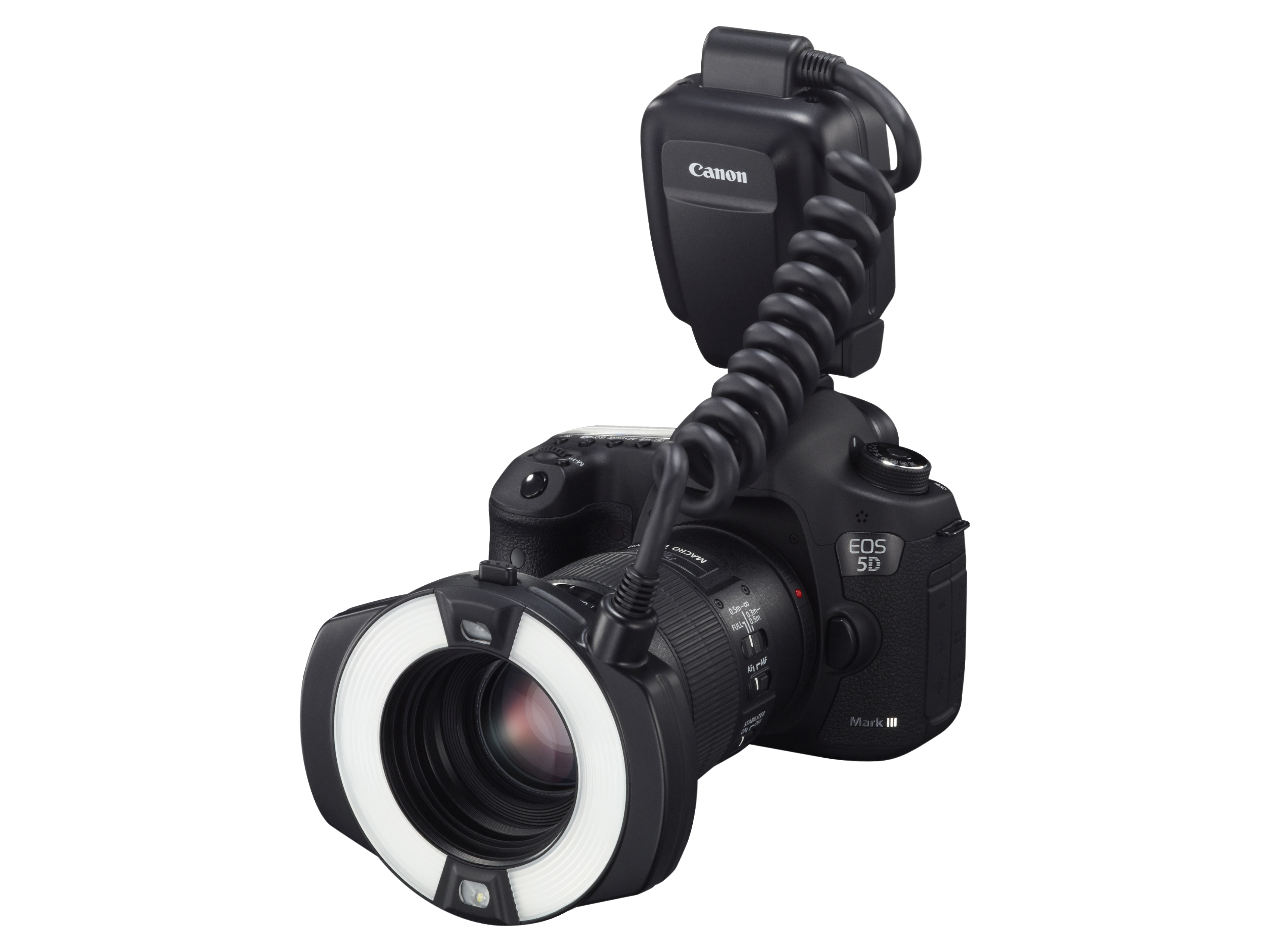 CANON Macro Ring Lite MR-14EX II Makro-Ringblitz für Canon (14, E-TTL II, E-TTL, TTL)