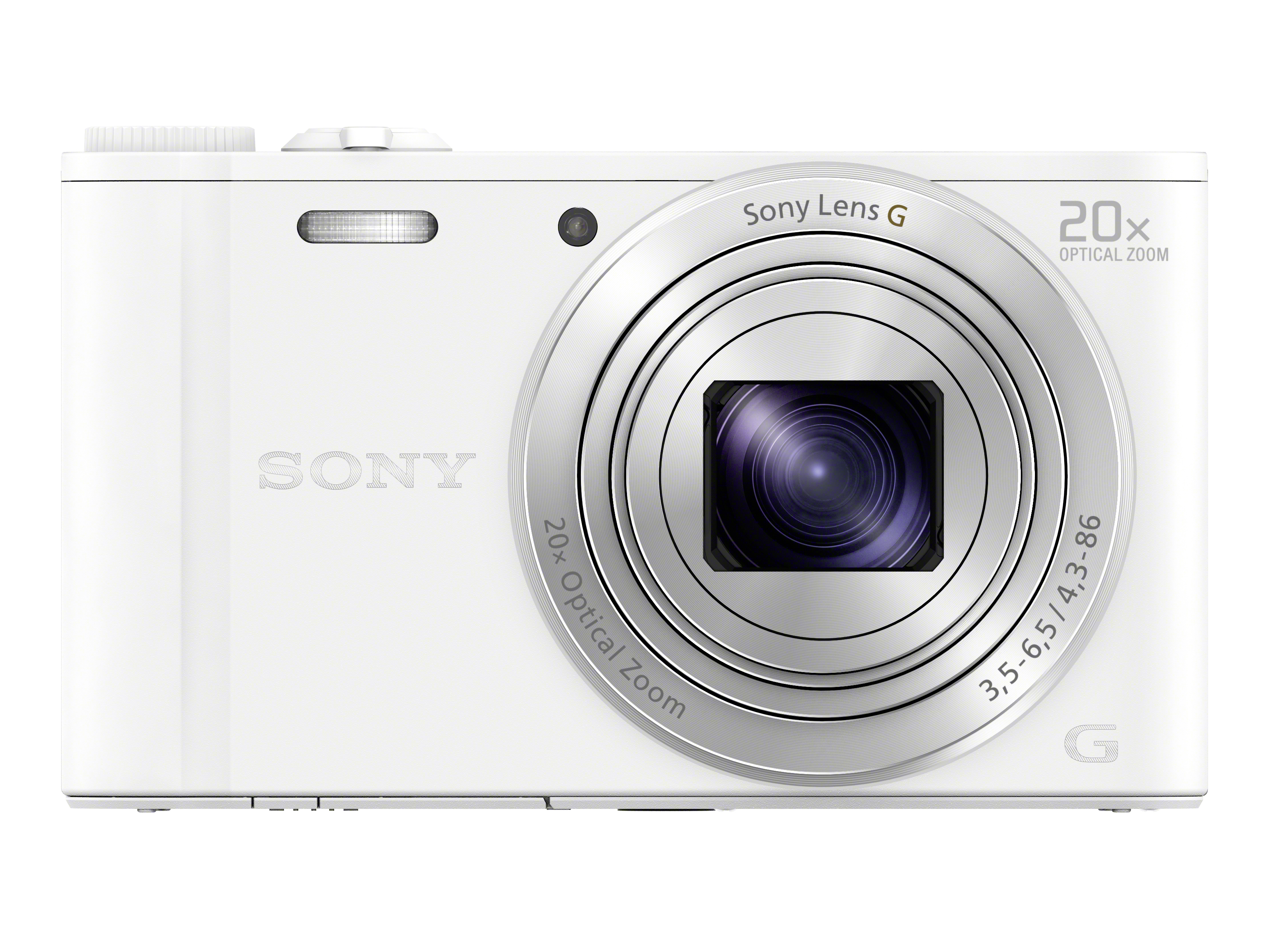 TFT-LCD, Weiß, Cyber-shot Fine, , NFC DSC-WX350 Zoom, 20x SONY Xtra opt. WLAN Digitalkamera