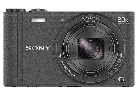 Sony DSC-WX350 Cámara compacta WX350 con zoom óptico de 20x, color negro
