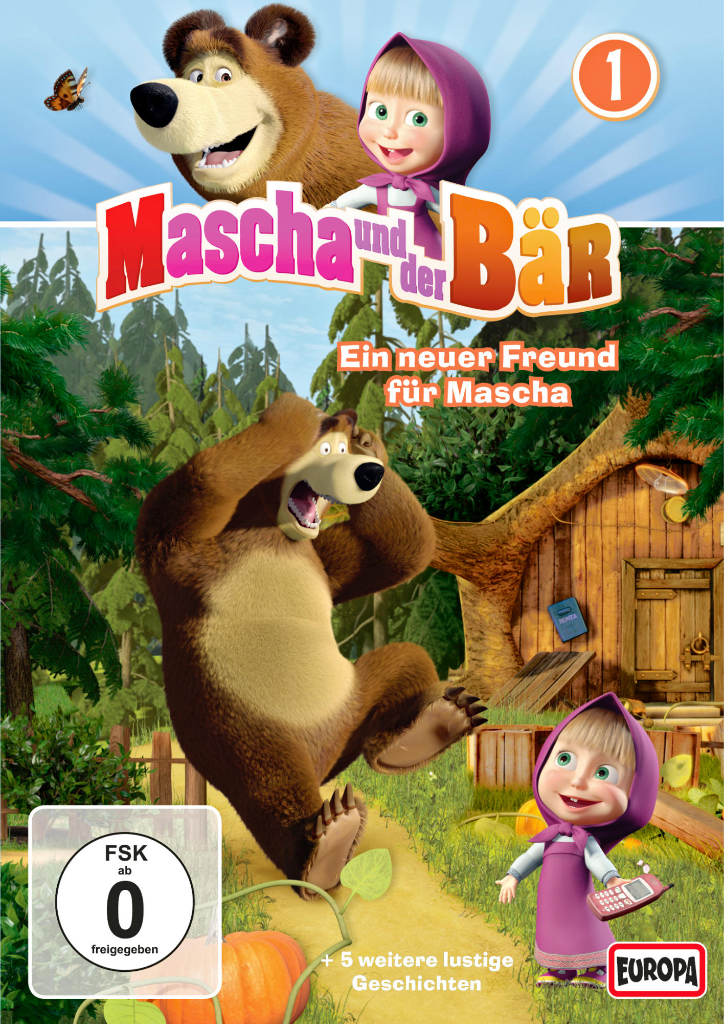 EIN NEUER FÜR - FREUND MASCHA 001 DVD