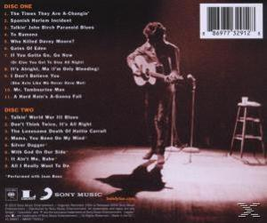 Rückseite des Albumcovers. Eine Person spielt Gitarre. Titel: Joan Baez - Disc One & Two.