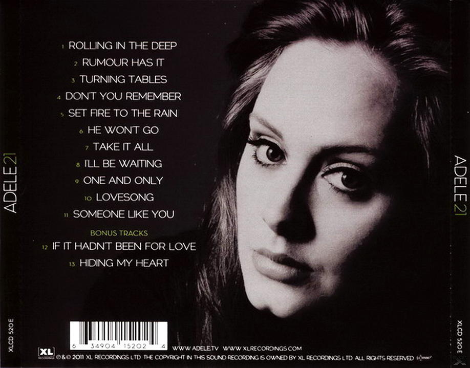 Adele - 21 (Limited Edition)  - (CD)