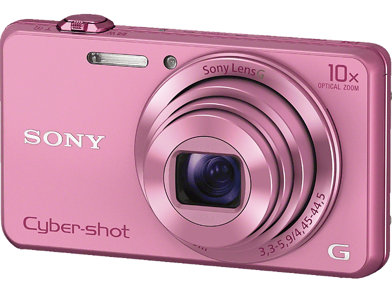 SONY Cyber-shot DSC-WX220 NFC Digitalkamera Pink, 10x opt. Zoom