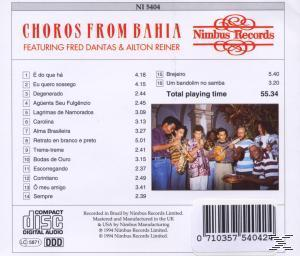 Ailton Reiner Fred Dantas - Choros From Bahia  - (CD)