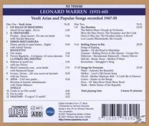 Leonard Warren - Leonard Warren  - (CD)
