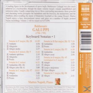 Matteo Napoli - Klaviersonaten Vol.1  - (CD)