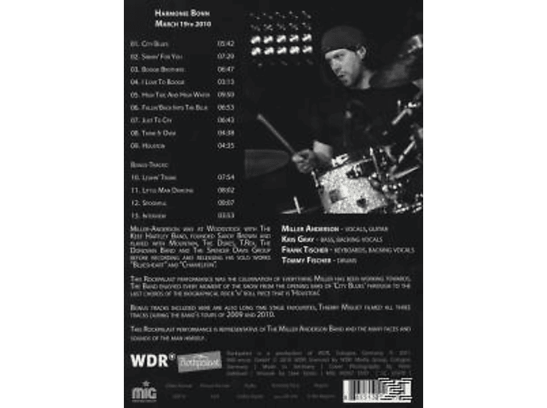 Thumbnail - Miller Anderson Band - LIVE AT ROCKPALAST 2010 (DVD)