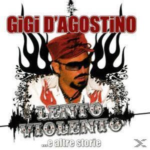 Gigi D'Agostino Albumcover mit Mann mit Sonnenbrille und rotem Hut.