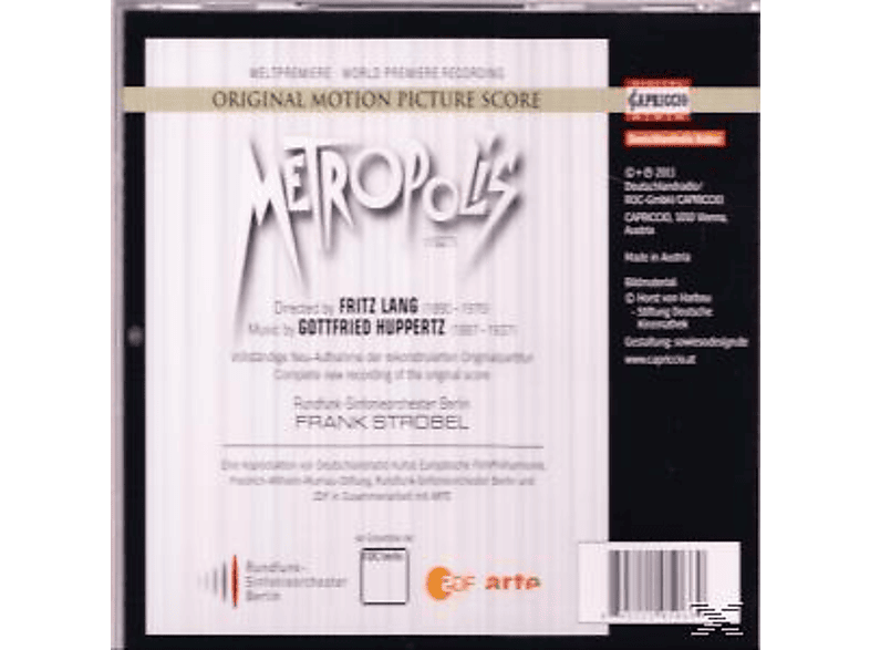 Thumbnail - Gottfried Huppertz - Metropolis (OST) (CD)