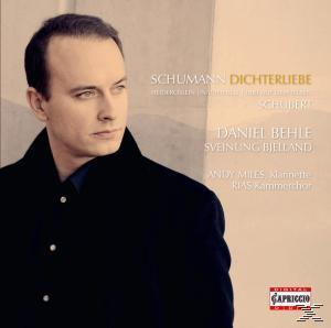 Albumcover mit einem Mann, der vom Betrachter wegblickt, Text auf Deutsch.