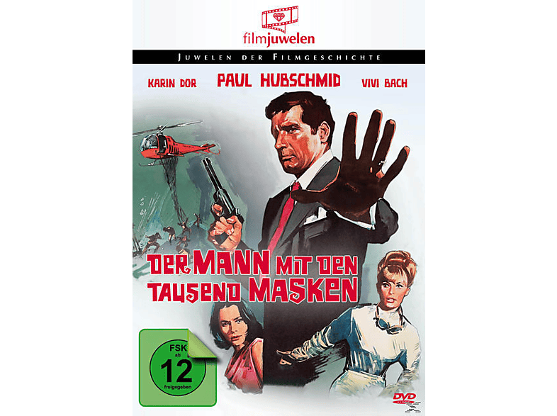 Der Mann mit den tausend Masken DVD (FSK: 12)