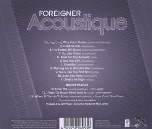 Foreigner - Acoustique  - (CD)