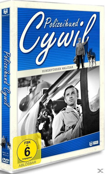 DVD-Cover mit Schwarz-Weiß-Foto. Ein Mann mit Hund und ein Mann im Auto.