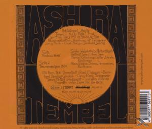 Rückseite einer CD-Hülle mit dem Titel 'Ash Ra Tempel'.