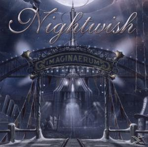 Nightwish-Albumcover mit Zirkusthema und Vollmond im Hintergrund.