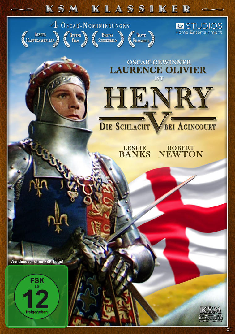 V (KSM Schlacht - bei Henry Die Klassiker) DVD Agincourt
