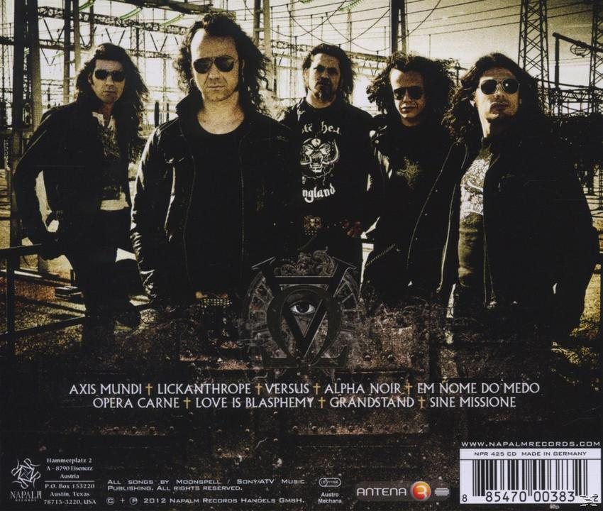 Moonspell - Alpha Noir (Jewel)  - (CD)