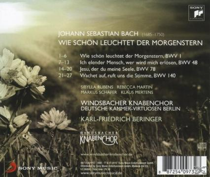 Windsbacher Knabenchor - Wie Schön Leuchtet Der Morgenstern  - (CD)