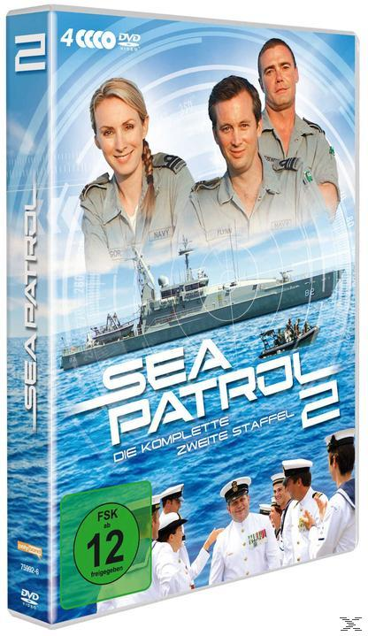 DVD-Hülle der Fernsehsendung Sea Patrol 2. Die Hülle ist blau.