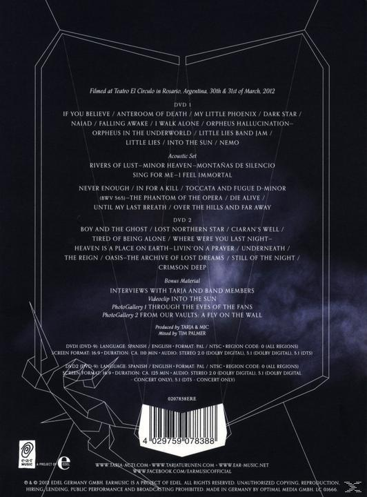 DVD-Rückseite mit Text. Der Titel lautet 'If You Believe'.