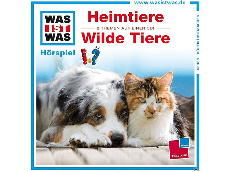 WAS IST WAS: Heimtiere / Wilde Tiere - (CD)