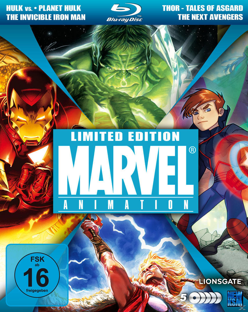 Edition Limited Blu-ray Animation Marvel -