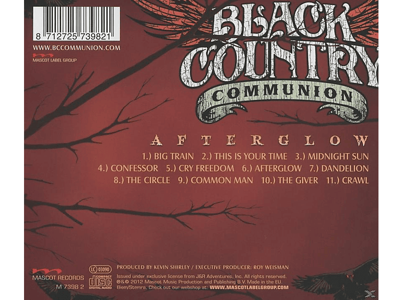 Thumbnail - Black Country Communion - Afterglow (CD)