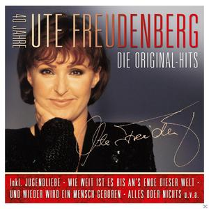 Albumcover mit Ute Freudenberg Porträt. Ihr Name und Titel stehen auf dem Cover.