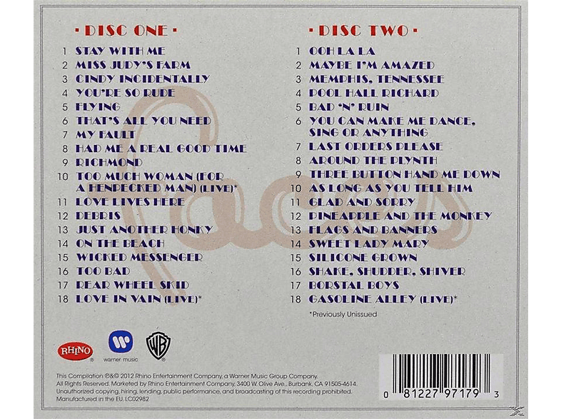 Thumbnail - Faces - The Anthology (CD)