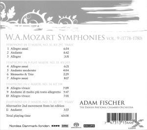 Adam & Dnco Fischer - Sinfonien 31,33+34  - (SACD Hybrid)