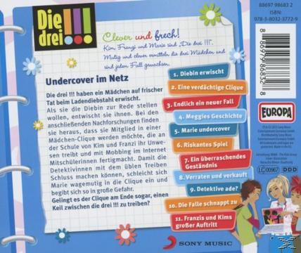 Die drei !!! Netz - (CD) im 23: Undercover