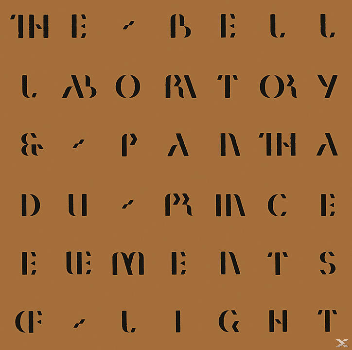 Albumcover mit Text: "THE BELL LABORATORY & PANTHA DANCE ELEMENTS OF LIGHTS".