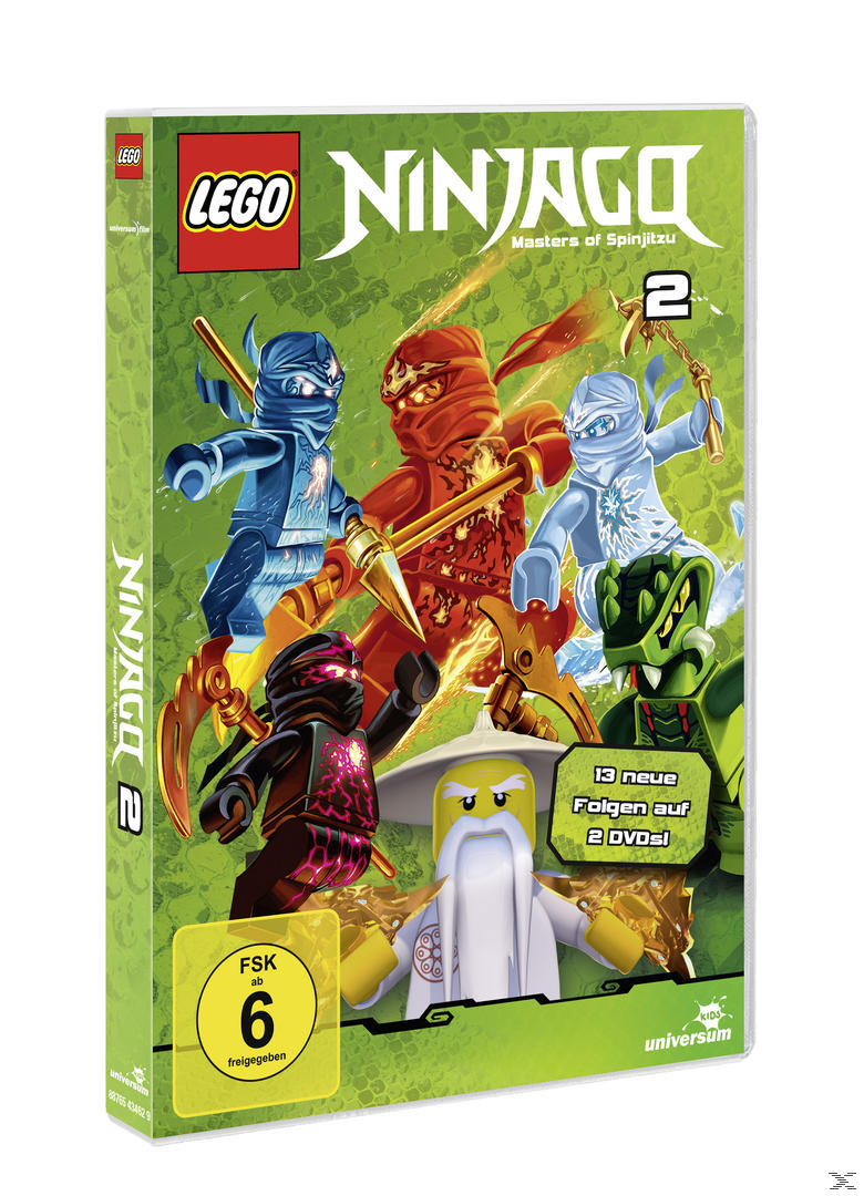 Lego Ninjago: Master of Spinjitzu - 2 DVD