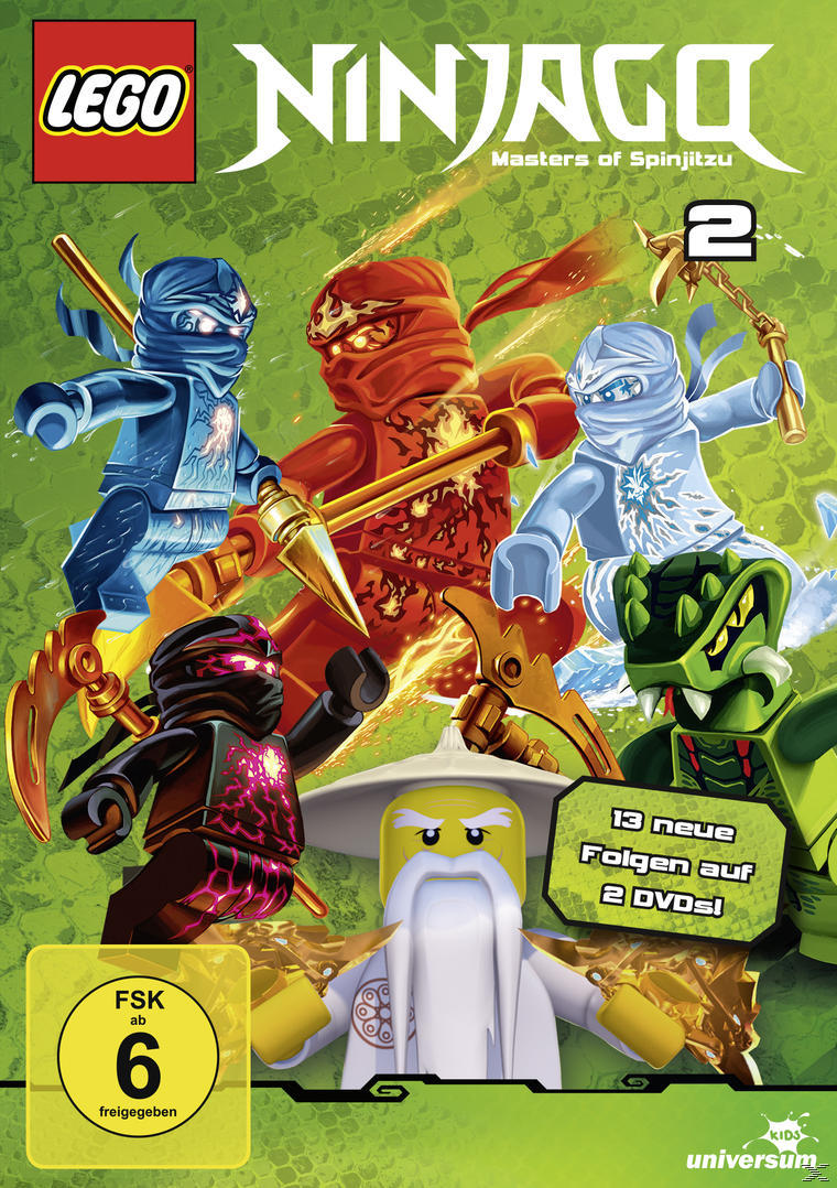 Lego Ninjago: Master of Spinjitzu - 2 DVD