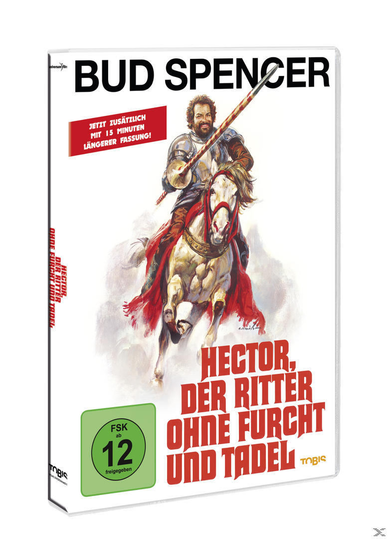 DVD-Cover für 'Hector, der Ritter ohne Furcht und Tadel', mit einem Ritter.