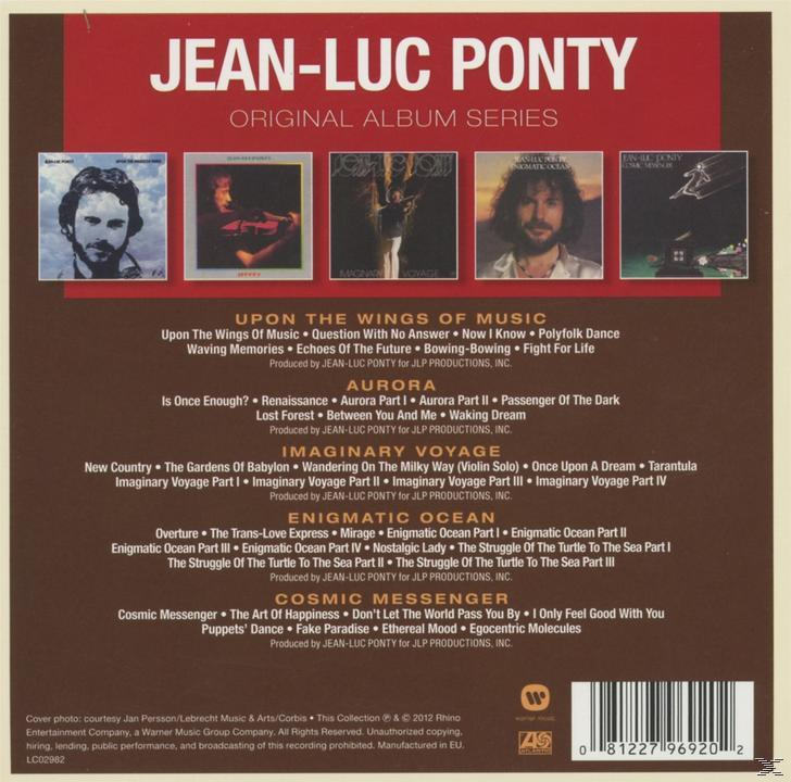 Jean-Luc Ponty - Original Album Series  - (CD)