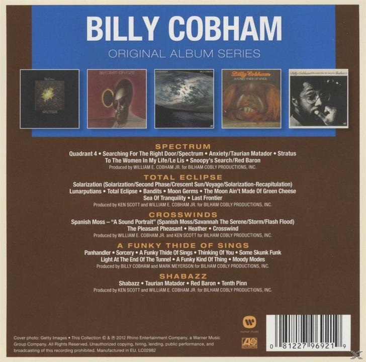 Billy Cobham - ORIGINAL ALBUM SERIES  - (CD)