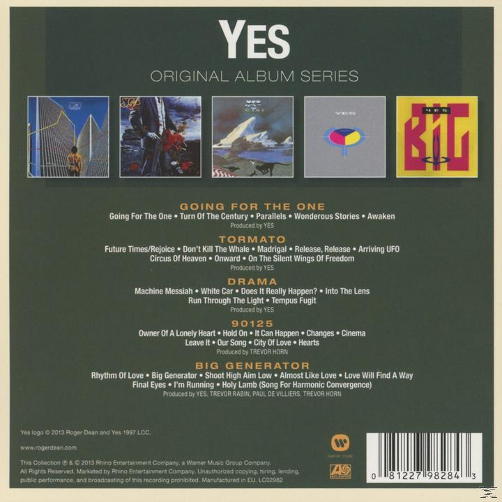 Yes - Original Album Series  - (CD)
