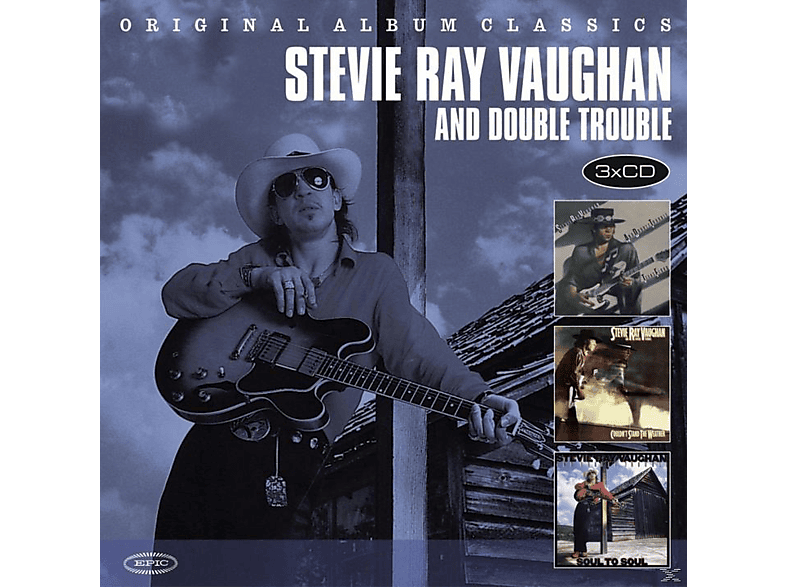 Stevie Ray And (CD) Vaughan - Trouble Original Album Double Classics 