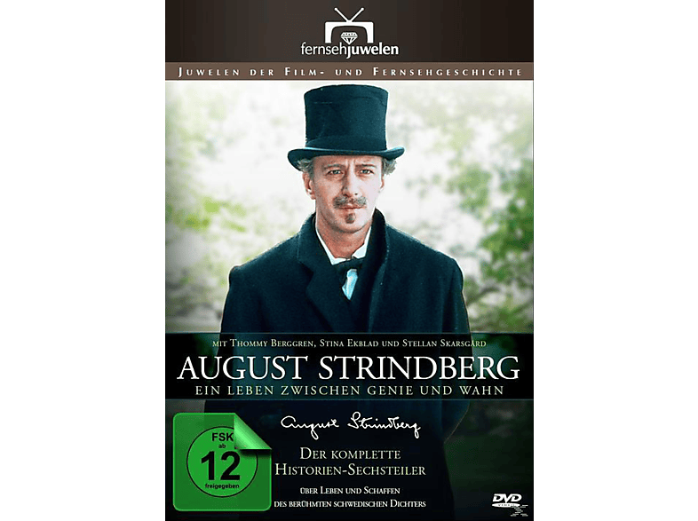 August Strindberg - Ein Leben zwischen Genie und Wahn DVD (FSK: 12)