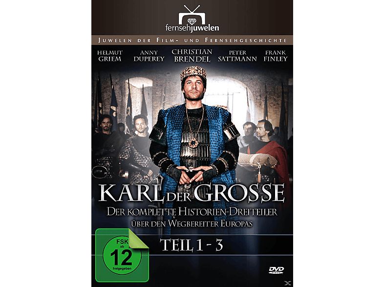 Thumbnail - Karl der Große - Der komplette Historien-Dreiteiler DVD